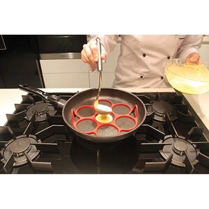 Moule silicone 7 blinis pancakes pour poele noir Patisse []