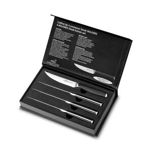 Coffret de 4 couteaux Steak Majoris Sabatier International [Noir]