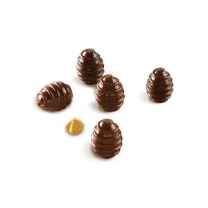 Moule silicone 15 Choco Spiral Silikomart [Gris]