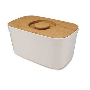 Boîte a pain blanc couvercle bambou 35,5 cm Joseph Joseph [Rouge]