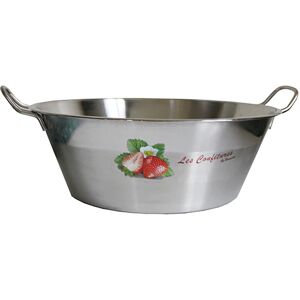 Bassine à confiture inox décoré 12 L Baumalu [Transparent]