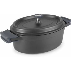 Cocotte ovale en fonte d'aluminium 6.3 litres Lacor