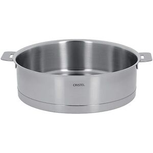 Sauteuse inox Strate 28 cm Cristel [Gris metallise]