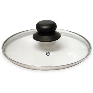 Couvercle en verre cercle inox 16 cm Mathon []