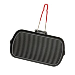 Grill rectangle manche amovible 37,5 cm Invicta [Noir]