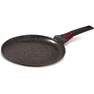 Crepiere Granit pro avec manche amovible 29 cm Baumalu [Gris]