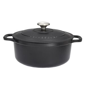 Cocotte sublime fonte rond 4 L 24 cm noir Chasseur [Orange]