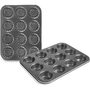 Plaque 12 biscuits perforee en acier 6 cm Ibili []