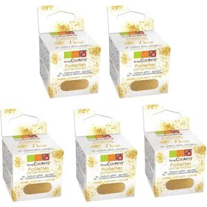 Paillettes alimentaires dorees 25 g Scrapcooking