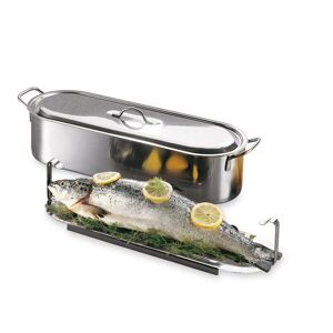 Poissonniere professionnelle 60 cm Baumalu [Gris metallise]