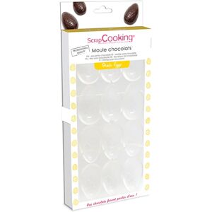 Moule rigide pour ?ufs de paques en chocolat Scrapcooking []