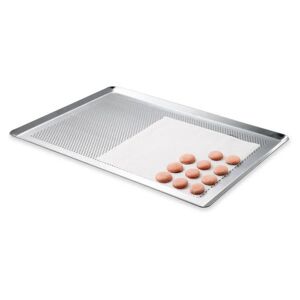 Plaque a patisserie micro-perforee professionnelle en aluminium 40 cm Mathon [Orange]