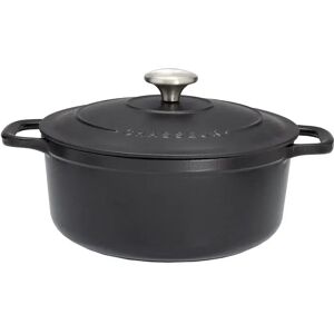 Cocotte ronde 26 cm chasseur noir interieur noir Chasseur