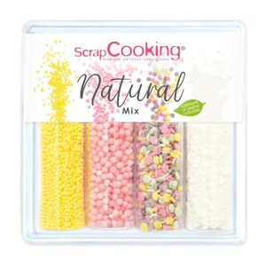 Mix de decors sucres - teintes naturelles Scrapcooking