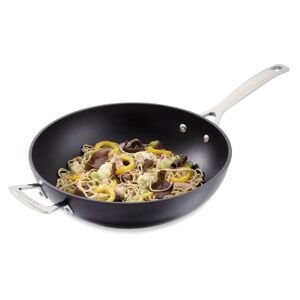 Poele wok Les Forgees 30 cm Le Creuset [Gris metallise]