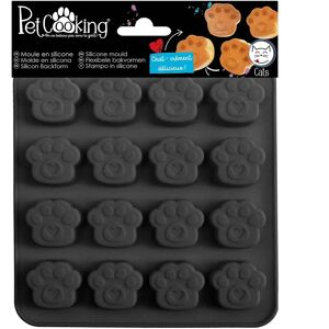 Moule silicone 16 pattes de chat - friandises pour chat Scrapcooking