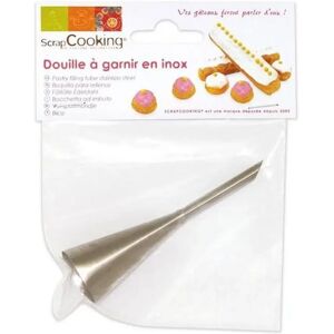 2 douilles a garnir patisserie - inox Scrapcooking