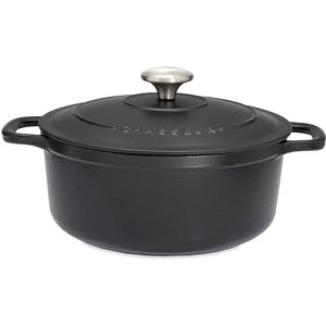 Mini cocotte sublime fonte rond 0,6 L 12 cm noir Chasseur [Rouge]