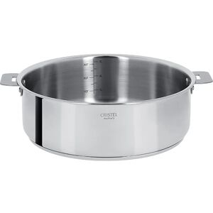 Sauteuse Casteline Amovible 24 cm Cristel [Gris]