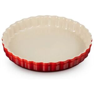 Moule a tarte ceramique 28 cm Cerise Le Creuset [Orange]