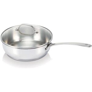 Sauteuse inox avec couvercle 24 cm Belvia Beka