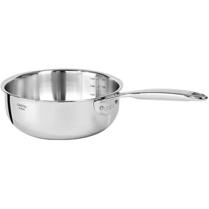 Casserole inox Castel'Pro 20 cm Cristel [Gris]