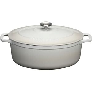 Cocotte ovale Le Chasseur 29 cm Macadamia Chasseur [Gris metallise]