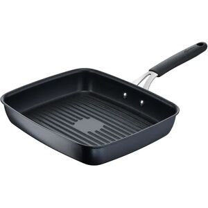 Poele grill Tempra antiadhesif 23x27 cm Lagostina [Noir]