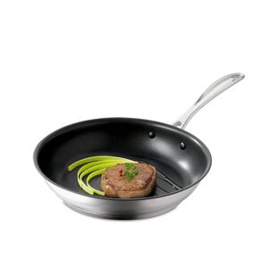 Poele a frire Chef avec revetement anti-adherent 28 cm Beka [Gris metallise]