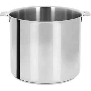 Marmite Mutine inox sans couvercle 24 cm 9,54 L Cristel [Gris]