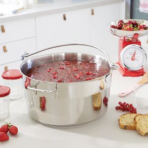 Marmite a crustaces - Bassine a confiture inox 30 cm Mathon []