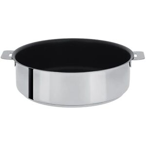 Sauteuse revetue Mutine 26 cm sans manche Cristel [Noir]