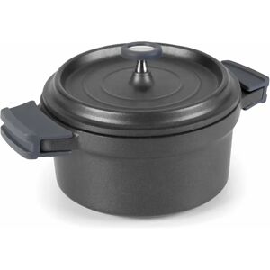 Cocotte 16 cm en fonte d'aluminium avec couvercle Lacor