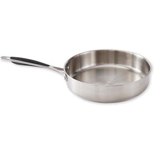 Sauteuse Excell'Inox tout inox 28 cm Mathon [Bleu]