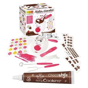 Kit pour fondue au chocolat + 1 Stylo chocolat Scrapcooking [Marron]