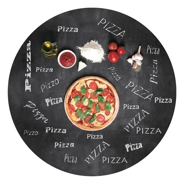 Plateau à pizza en verre 35 cm Pradel Excellence [Bois]