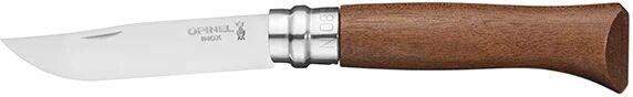 Couteau pliant N°08 Inox 8,5 cm manche en Noyer Opinel [Noir]