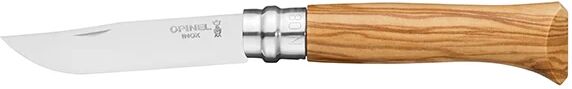 Couteau pliant N°08 Inox 8,5 cm manche en Olivier Opinel [Bois]