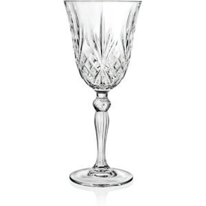 Boite de 6 verres a pied Melodia 27 cl RCR [Gris metallise]