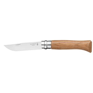 Couteau pliant N°08 Inox 8,5 cm manche en Chene Opinel