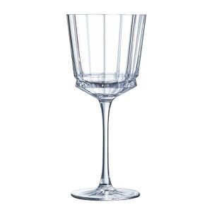 Macassar - 6 verres a pied 35 cl Cristal d'Arques [Gris metallise]