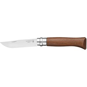 Couteau pliant N°08 Inox 8,5 cm manche en Noyer Opinel [Noir]