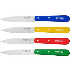 Coffret de 4 couteaux d'office N°112, 4 couleurs Classiques Opinel [Bois]