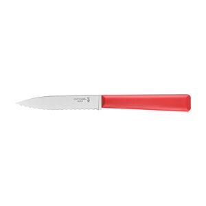 Couteau Crante N°313 Essentiels Rouge 10 cm inox Opinel [Gris]