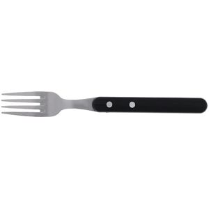 Set de 4 fourchettes inox Les Bistrots a la Francaise manche noir Jean Dubost [Noir]