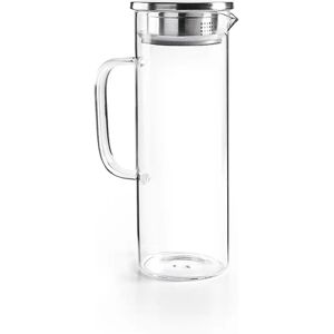 Pichet en verre borosilicate 1,1 L Ibili [Gris metallise]