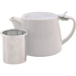 Theiere avec infuseur Blanc casse 500 mL Point Virgule [Rose]