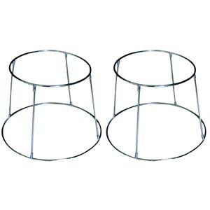 2 supports inox pour plateau de fruits de mer Chevalier diffusion