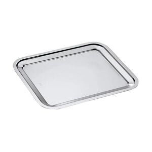 Plat rectangle en inox Dribbling 35 cm Inoxriv [Rouge]