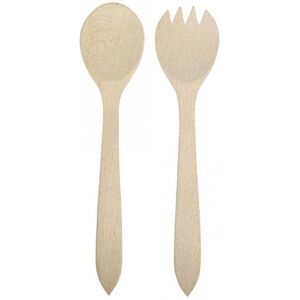 Couverts a salade en bois 24,5 cm Rayher